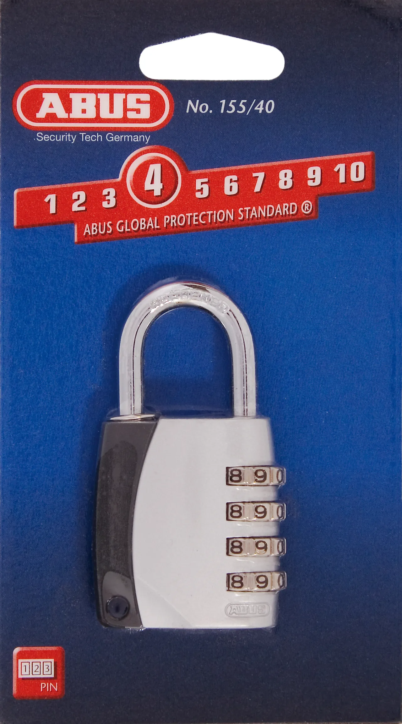 Hengelås kode 155/40 Hengelås kode 155/40