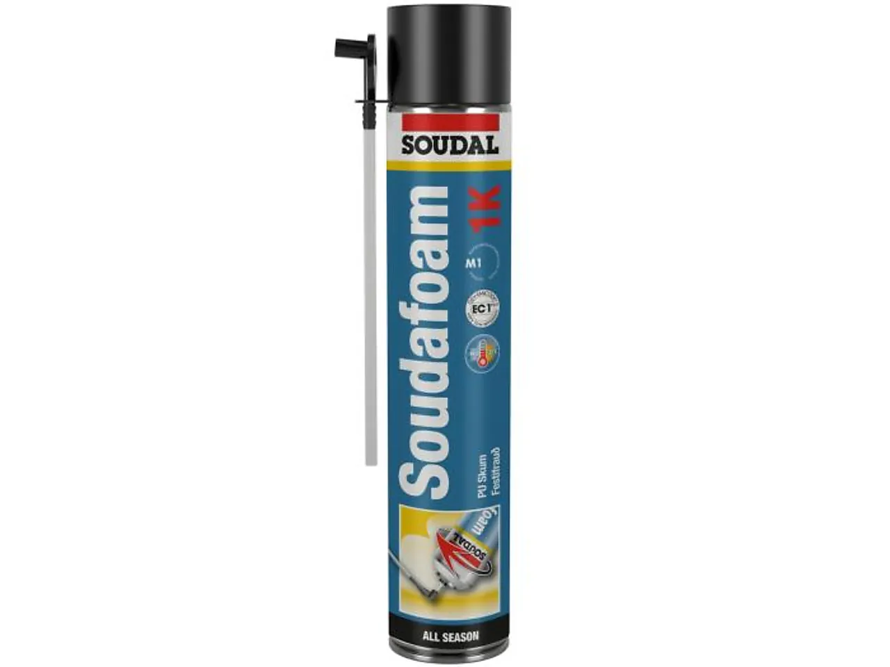 Skum pu 750ml all season soudafoam 1k all season