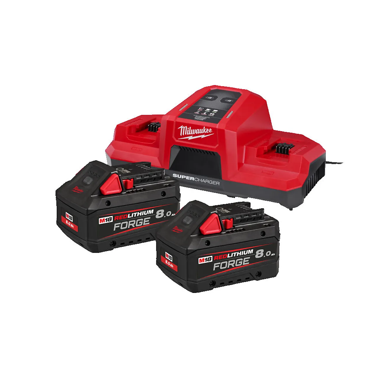 Milwaukee M18 FORGENRG-802DBSC batterisett