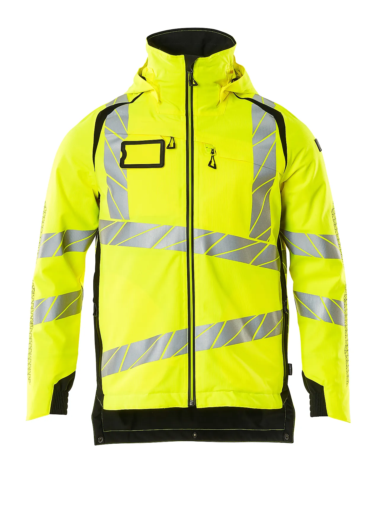 Vinterjakke 19045 gul/svart 2xl damemodell. eniso 20471 klasse 3