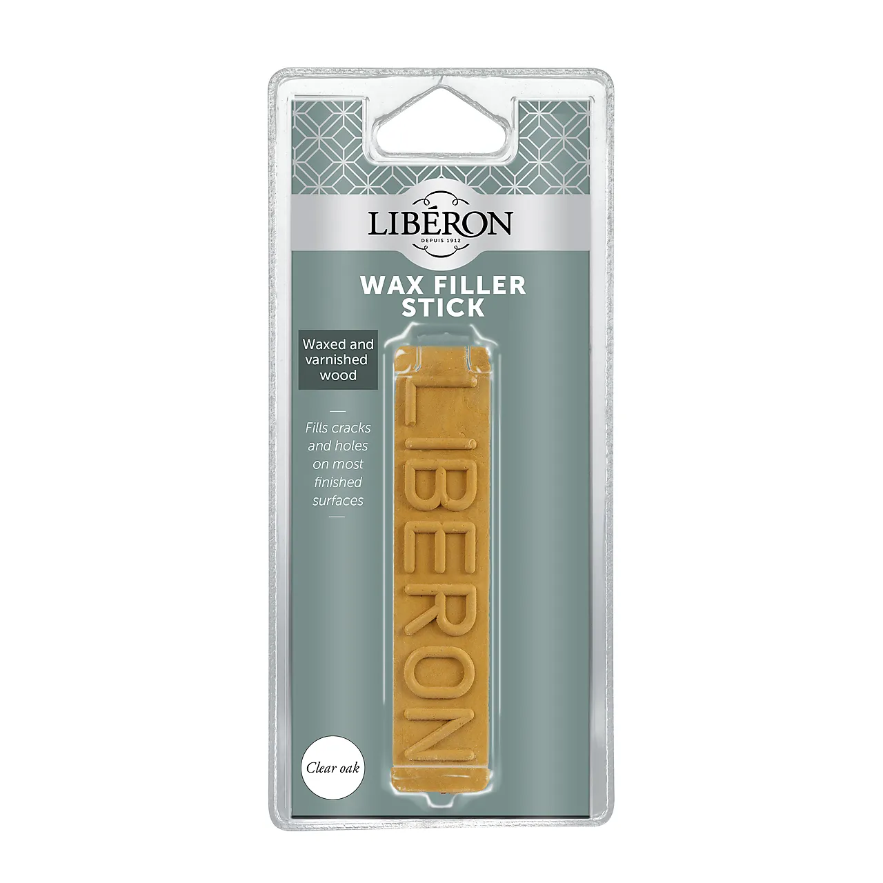 Voks reparasjonsvoks lys eik liberon wax filler clear oak Voks reparasjonsvoks lys eik liberon wax filler clear oak