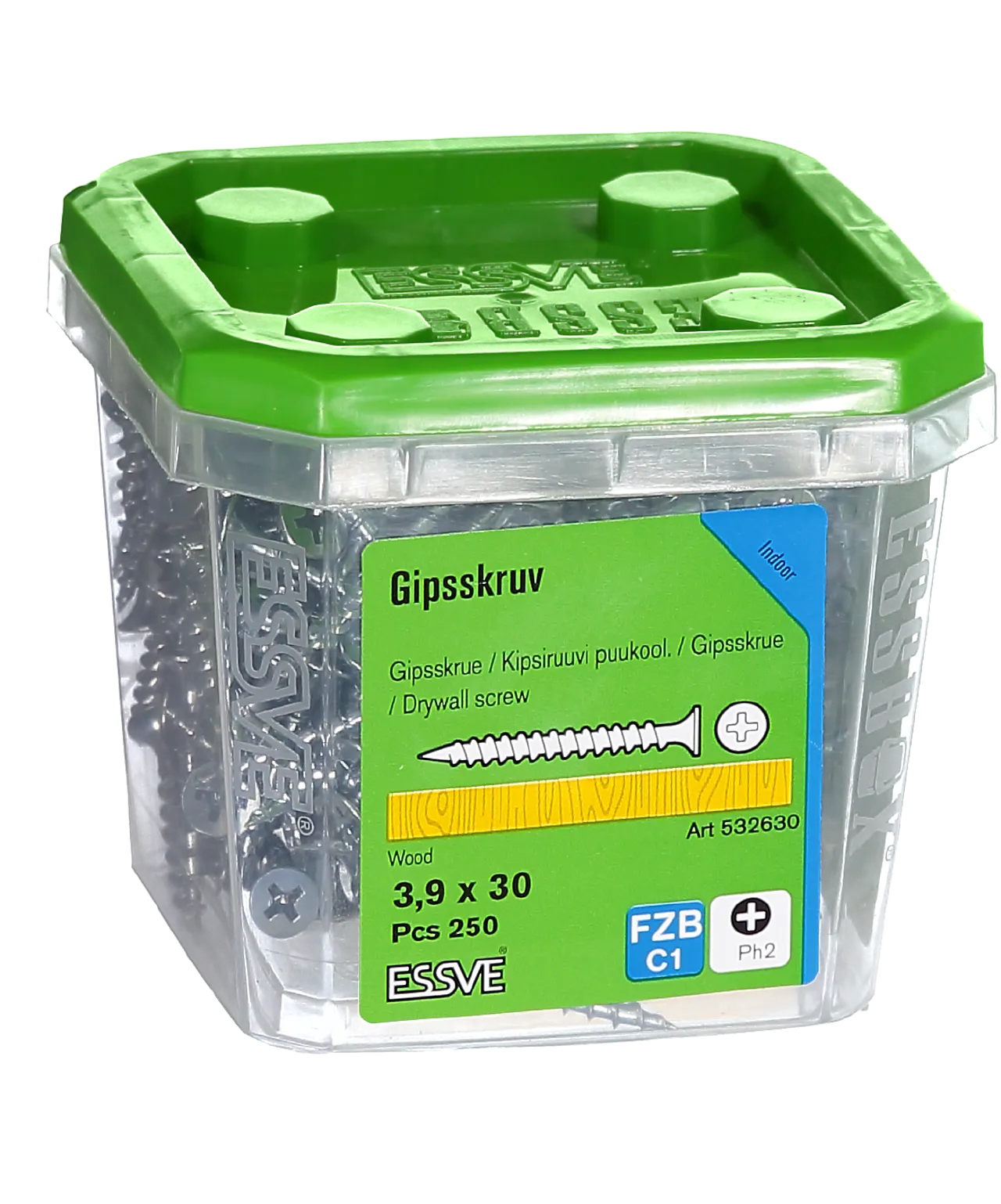 Gipsskruer senkhode 3,9 x 30 mm 250 stk null - null - 2 - Miniatyr