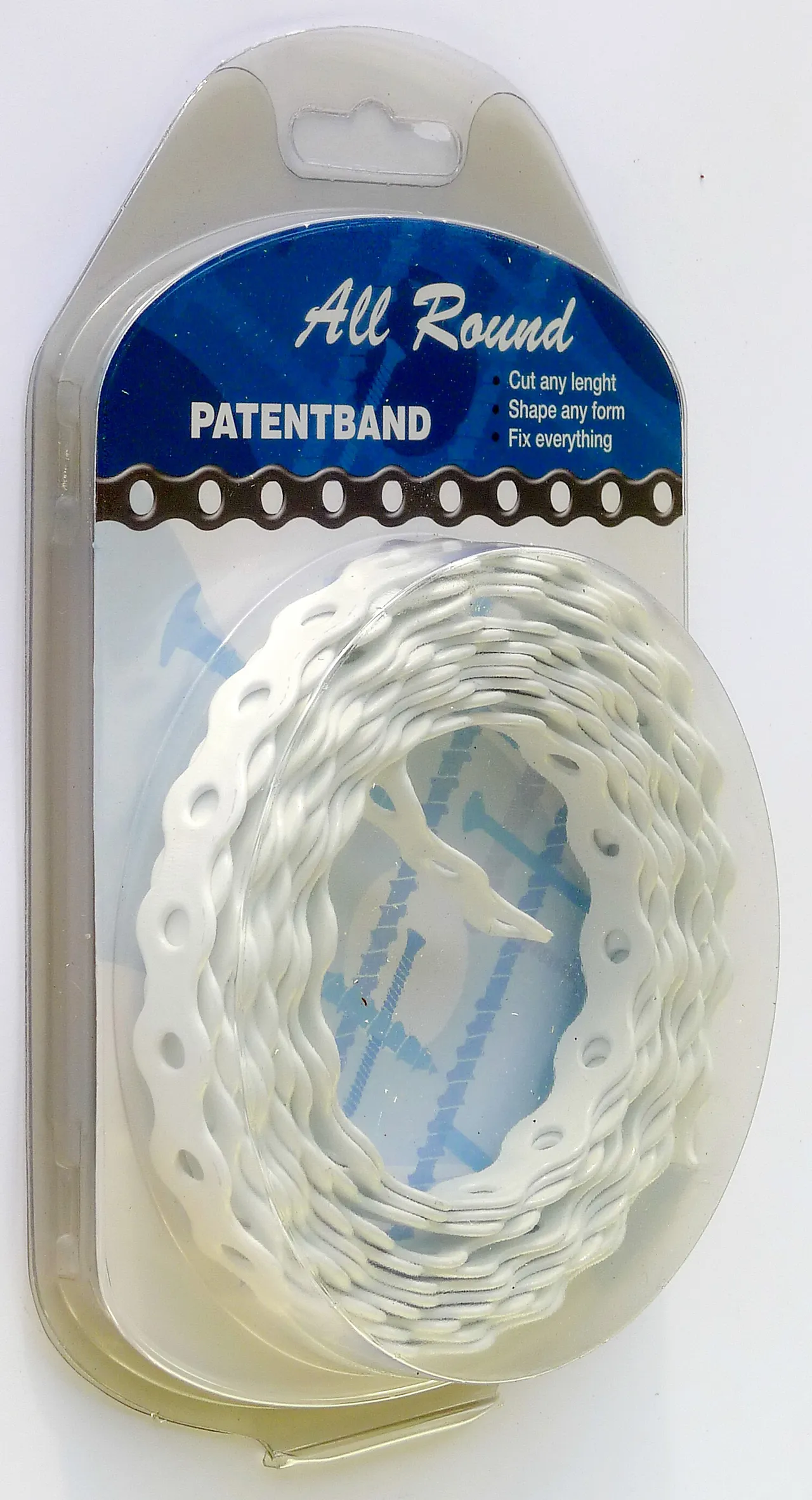 Patentbånd AR 12 hvit