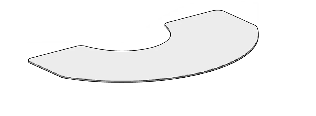 Jøtul gulvplate herdet glass 945x530 mm