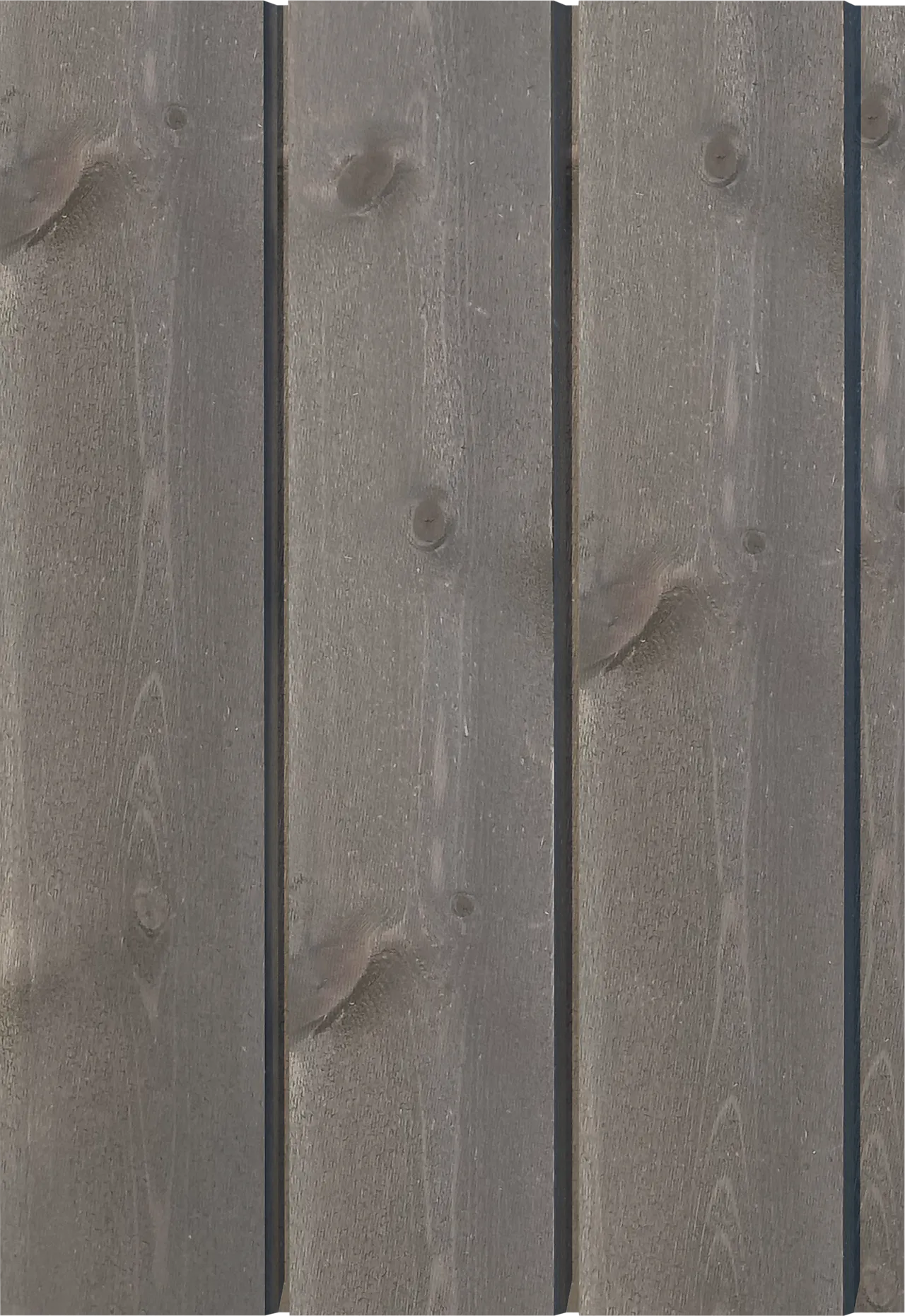 Furu 19x148x5100 dfals 60 cu herja værbitt innfarget cu mørk grå null - null - 2 - Miniatyr