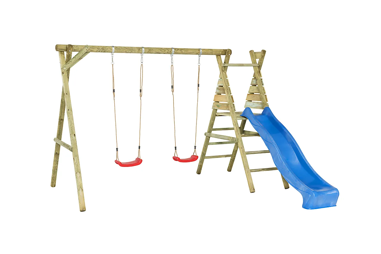 Lekestativ Max m/ huske og sklie null - null - 2 - Miniatyr