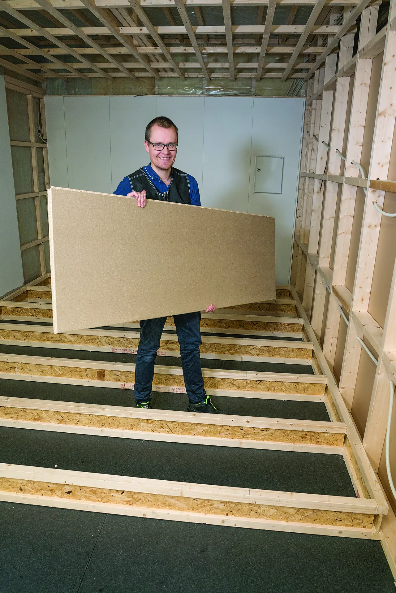 Sponplate gulv proff 22x620x1820 mm standard P6