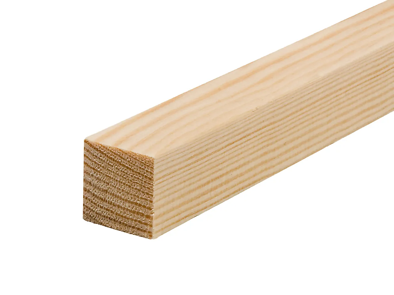 Glattkantlist 34x34 mm ubehandlet furu null - null - 2 - Miniatyr