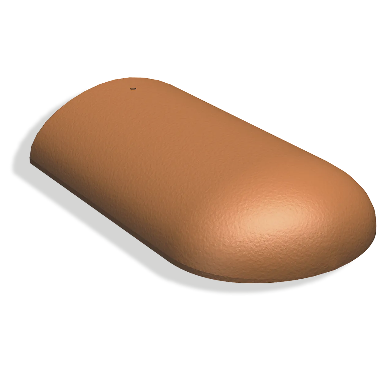 Valmbegynnelse benderit teglrød buet ende Valmbegynnelse benderit teglrød buet ende