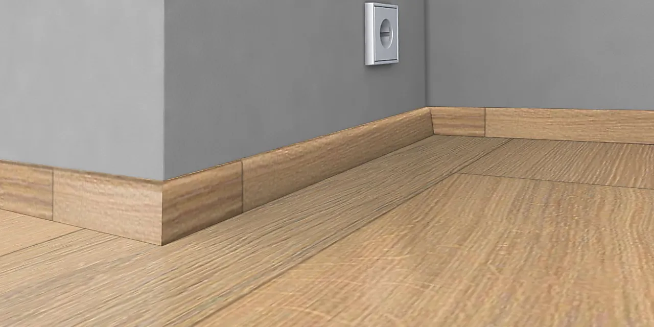 Gulvlist 19x40 eik paris finert 240cm matt