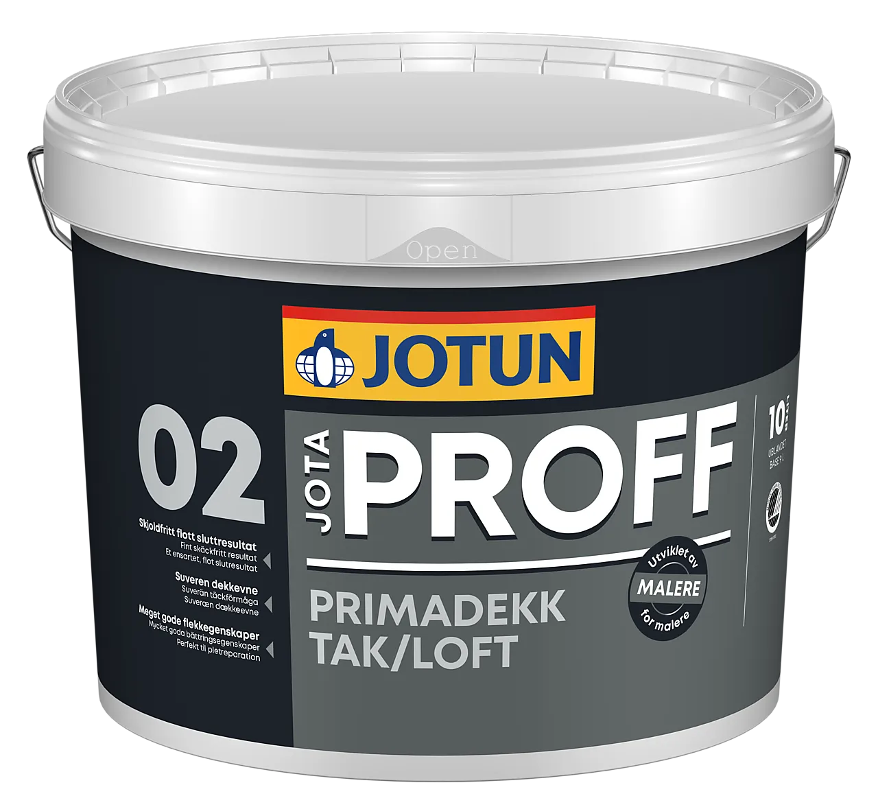 Jotaproff Primadekk hvit 2,7 liter Jotaproff Primadekk hvit 2,7 liter