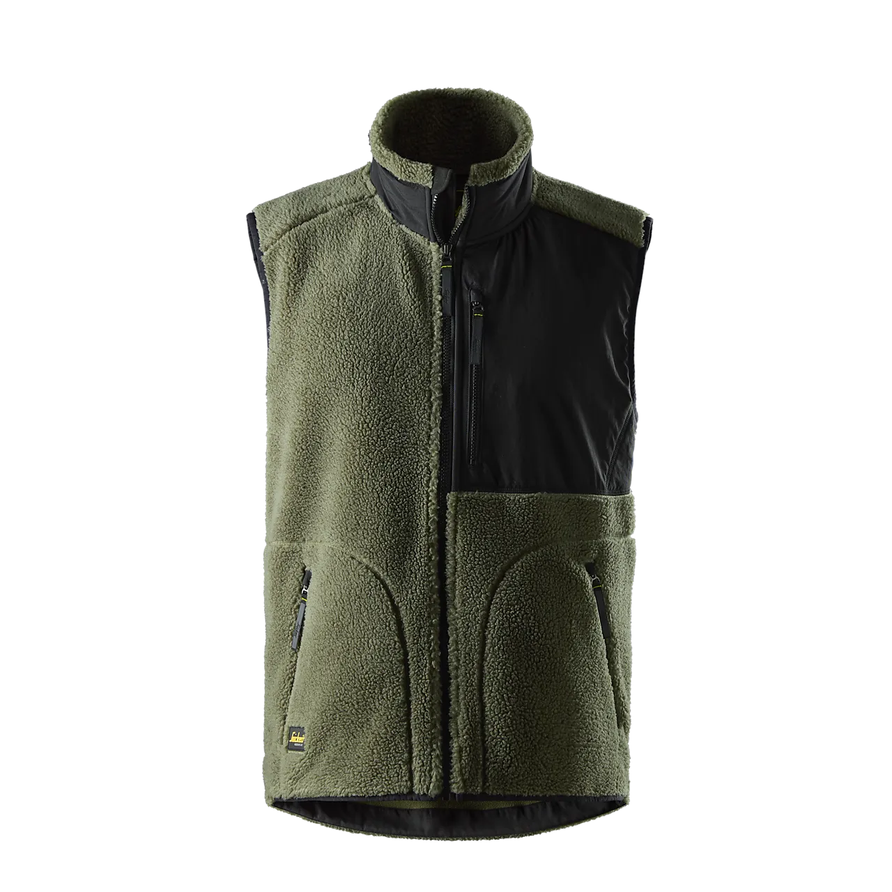 Snickers Workwear teddyvest 8006 khakigrønn L