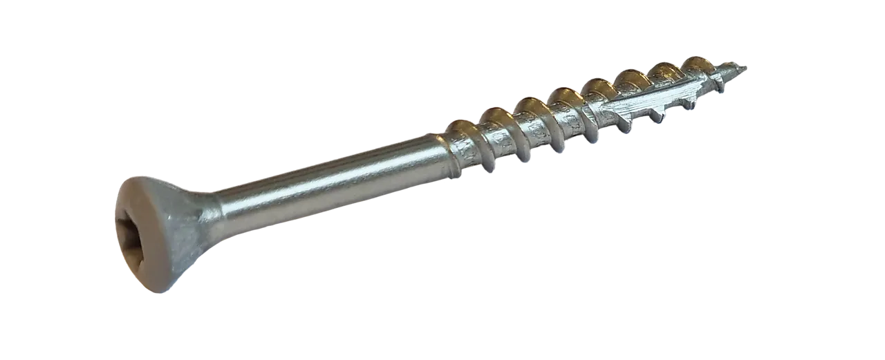 Fasadeskrue A4 T20 grå 4,5x48 mm 250 stk Fasadeskrue A4 T20 grå 4,5x48 mm 250 stk