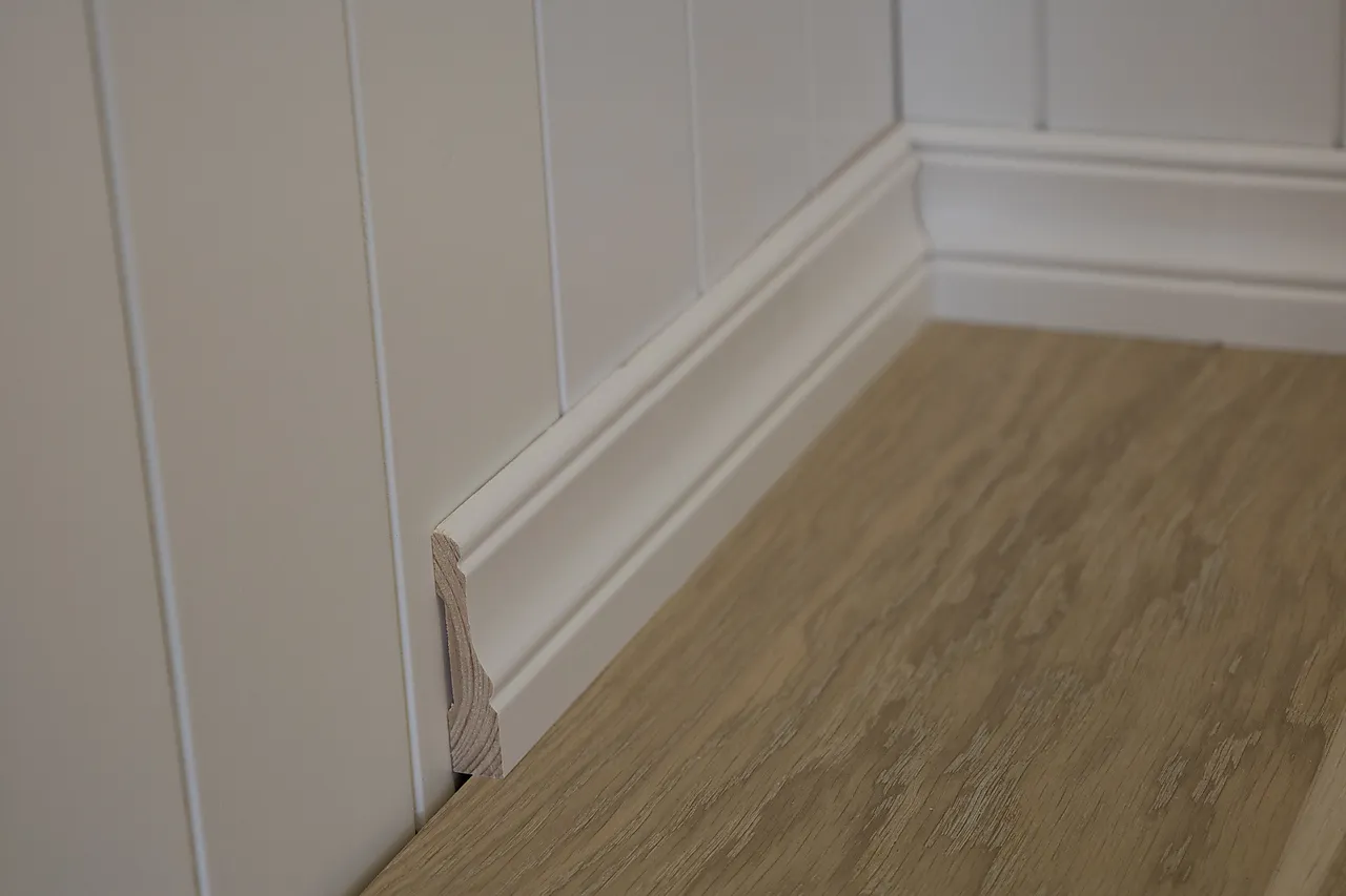 Kombilist furu klassisk hvit S0500-N 15x70x4400 mm null - null - 2 - Miniatyr