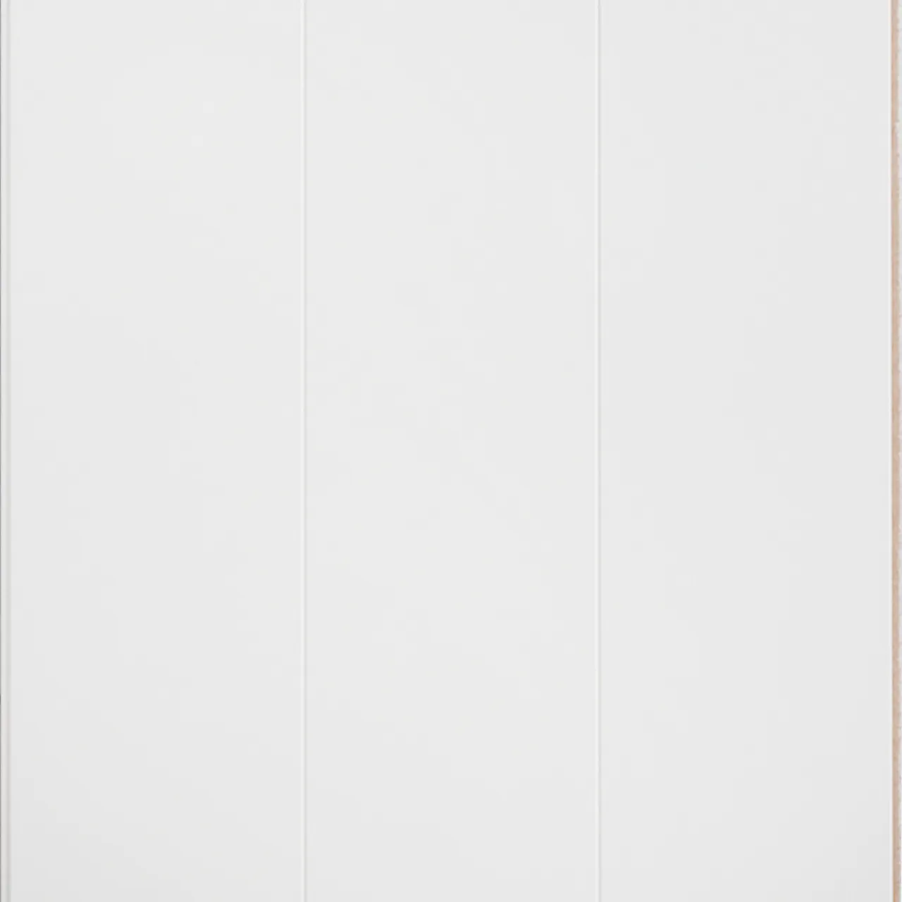 Veggplate faspanel 3B 2740x11x620 mm hvitmalt null - null - 3 - Miniatyr