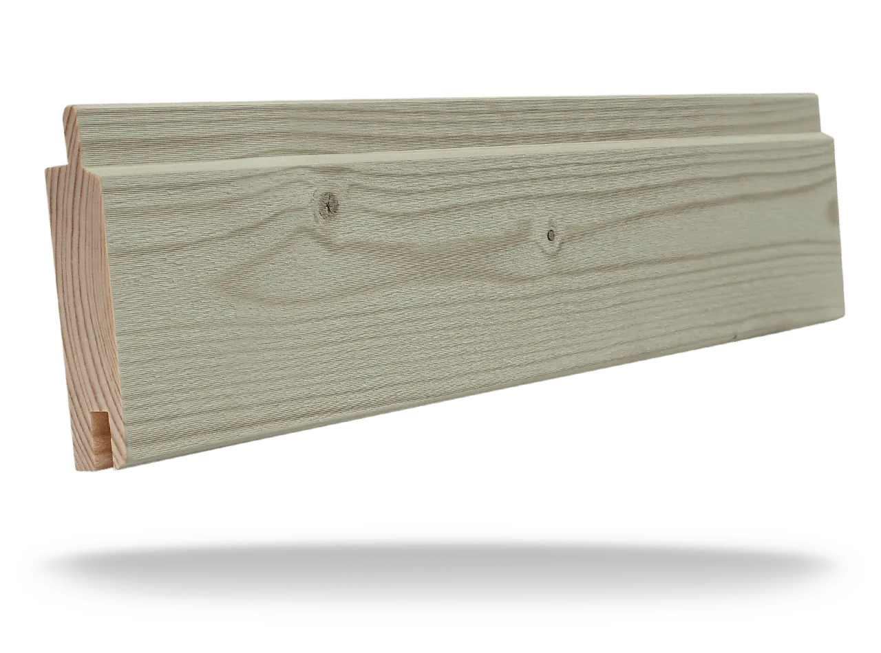 Kledning Gran Gjennomimpregnert 22,5x95 mm null - null - 2 - Miniatyr