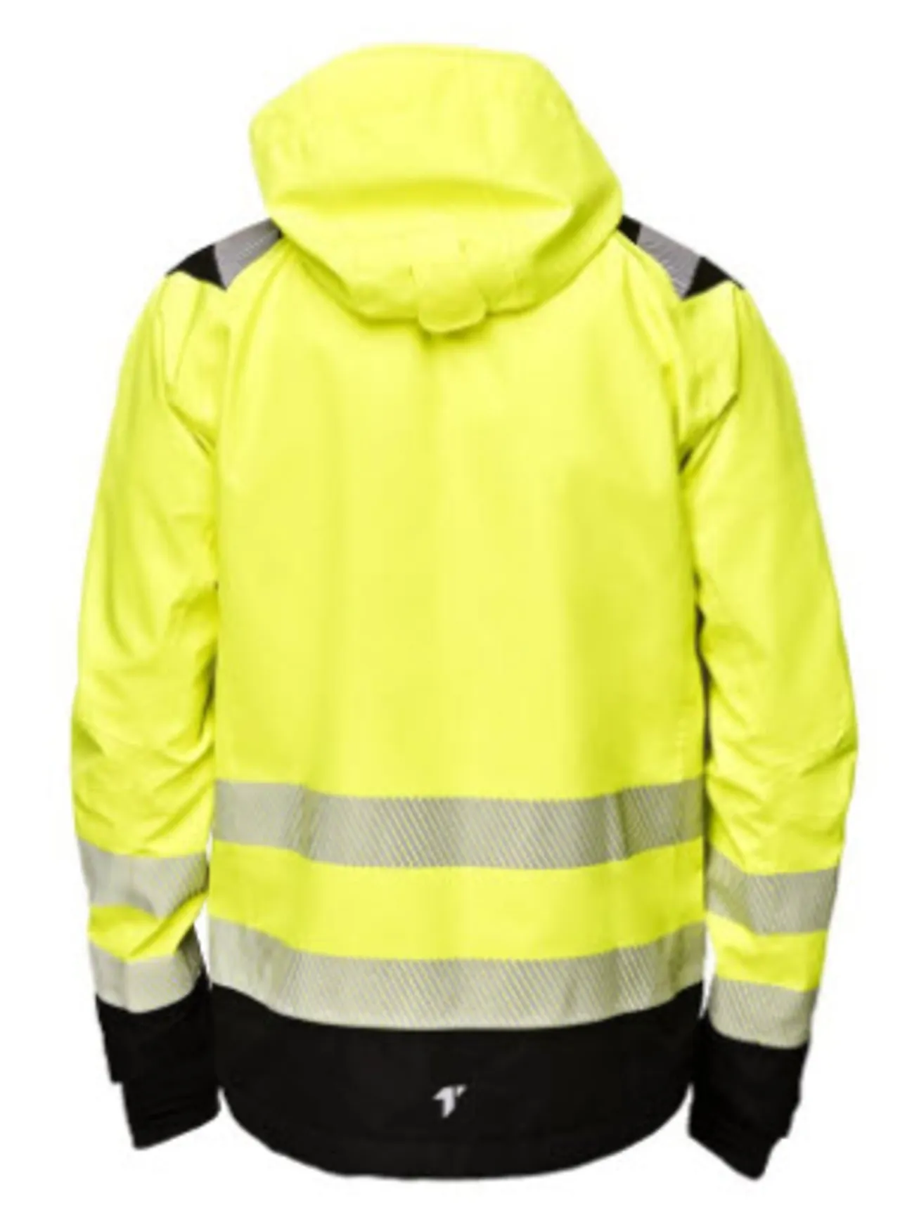 Skalljakke Hi-Viz KL.3 gul/sort S null - S - 2 - Miniatyr
