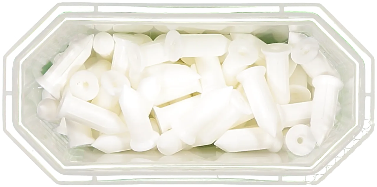 Klipsplugg hvit a-100 null - null - 3 - Miniatyr