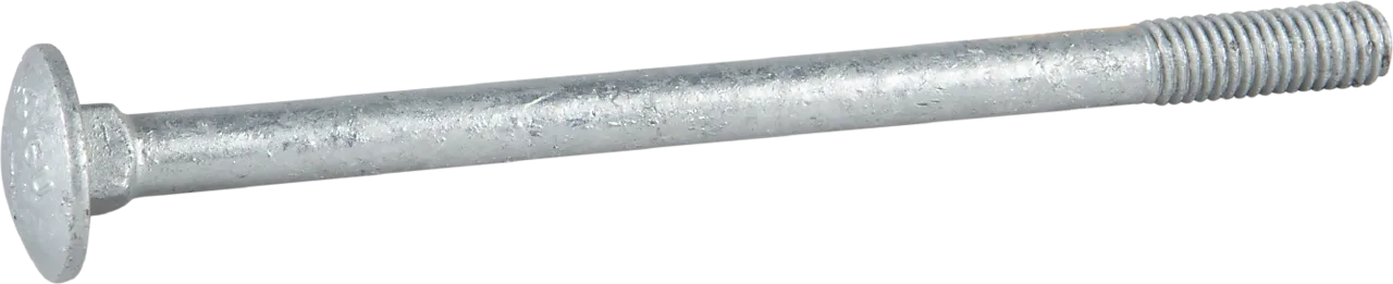 Låseskrue m8x120 din603 fzv -25 varmforsinket stål iso8677 null - null - 2 - Miniatyr