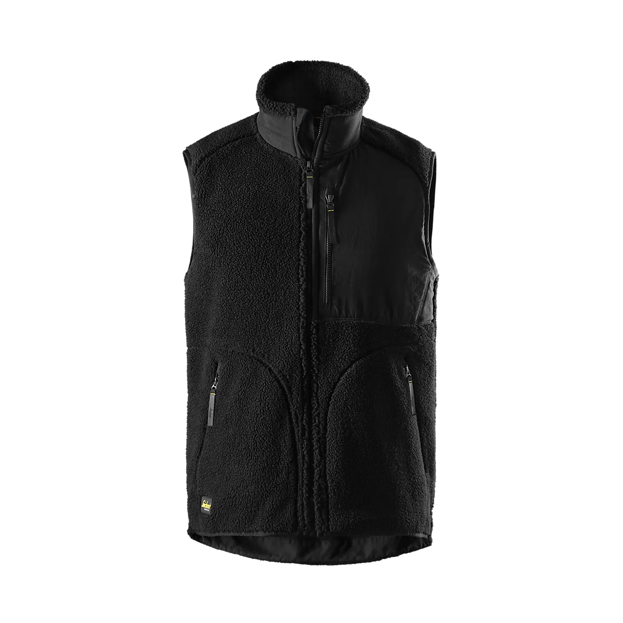 Snickers Workwear teddyvest 8006 sort XL