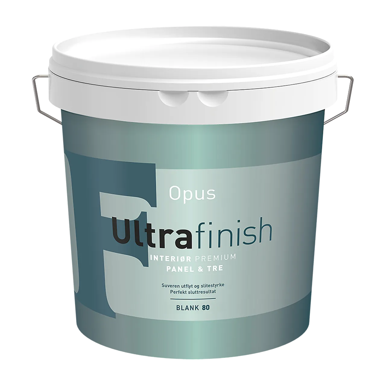 Opus Ultrafinish panel og tre blank hvit 2,7 l Opus Ultrafinish panel og tre blank hvit 2,7 l