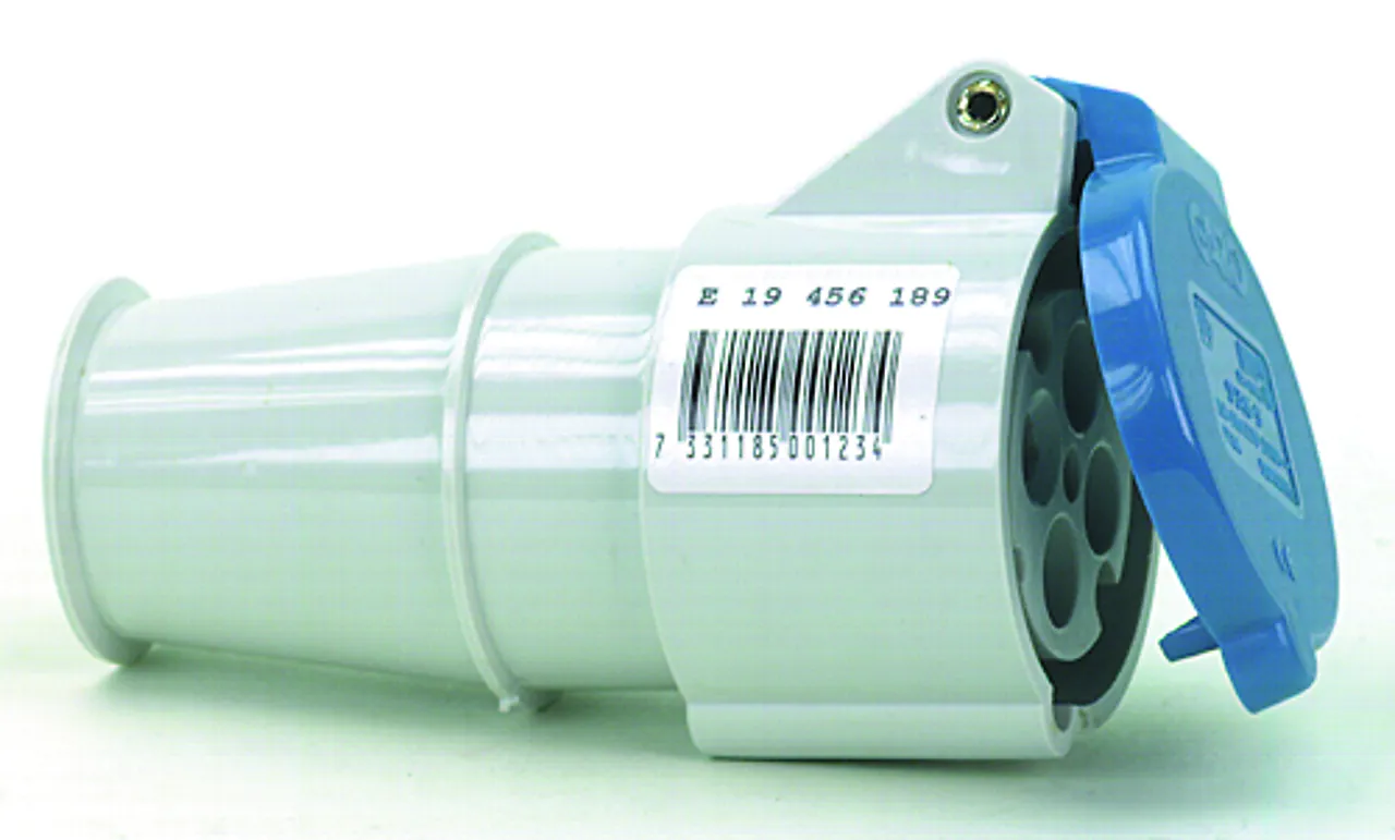 Rundstift skjøtekon.32a 3p+jor 3p+jord