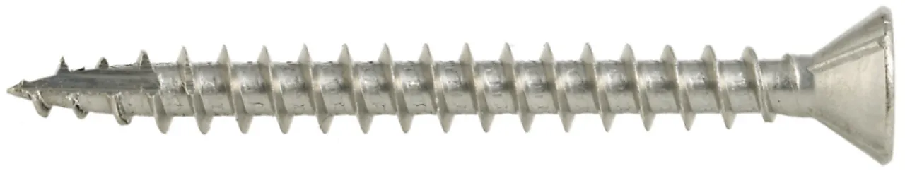 Treskrue utv a4 t25 5,0x40 a200 senk fiberkutt delgjenget