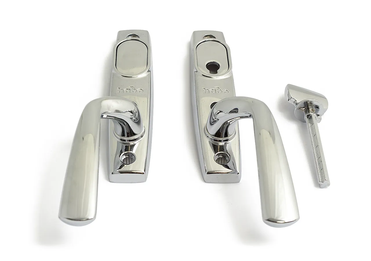 Dørhåndtak sett til balkong Copenhagen krom Dørhåndtak sett til balkong Copenhagen krom