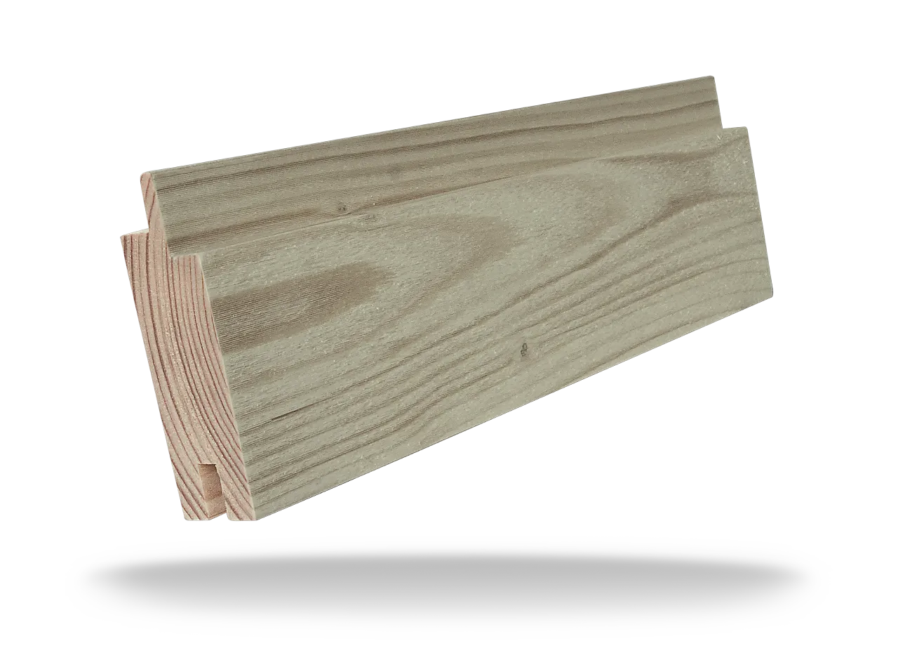 SUPERWOOD Gran Kledning 29x95 mm Gjennomimpregnert