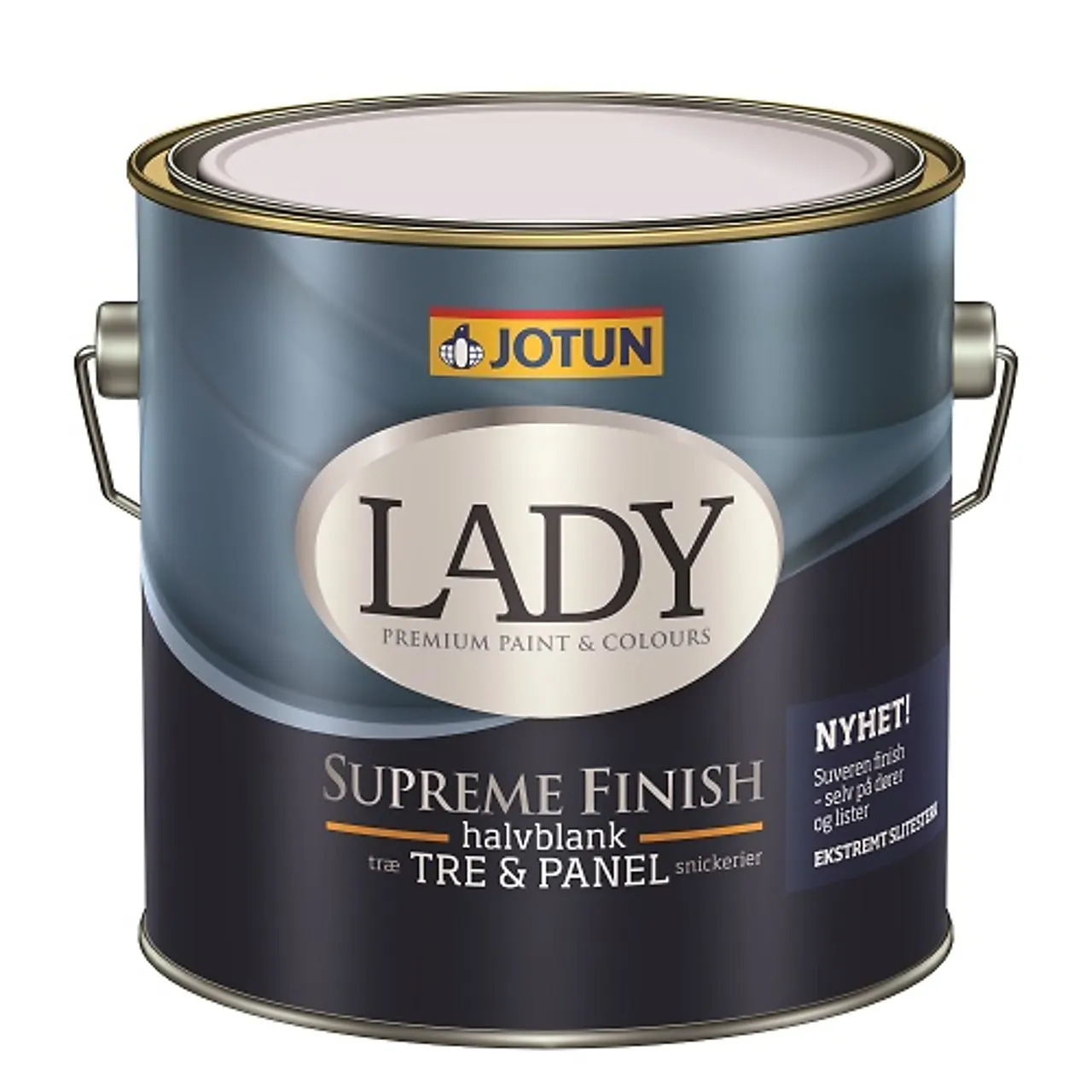 Lady Supreme Finish halvblank 40 A-base 2,7 liter Lady Supreme Finish halvblank 40 A-base 2,7 liter