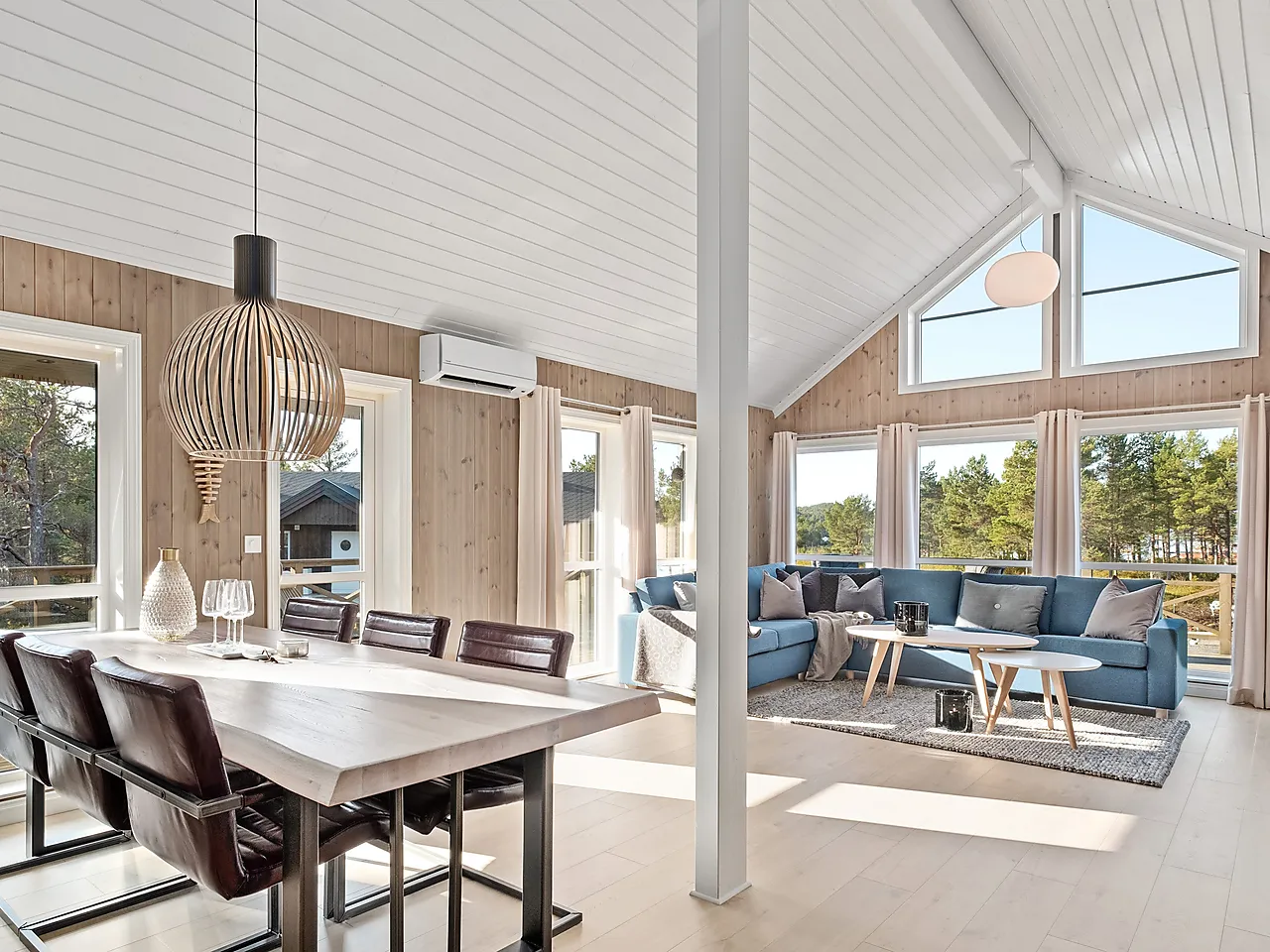 Glattpanel børstet 14x145 mm setergrå furu null - null - 3 - Miniatyr