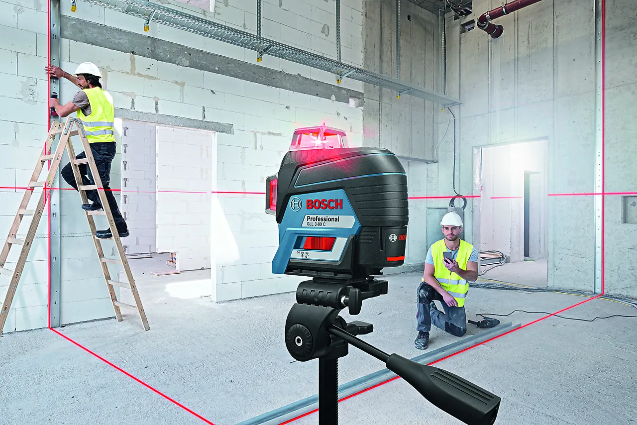 Sirkellaser gll3-80c l-boxx m/ batteri og lader null - null - 2 - Miniatyr