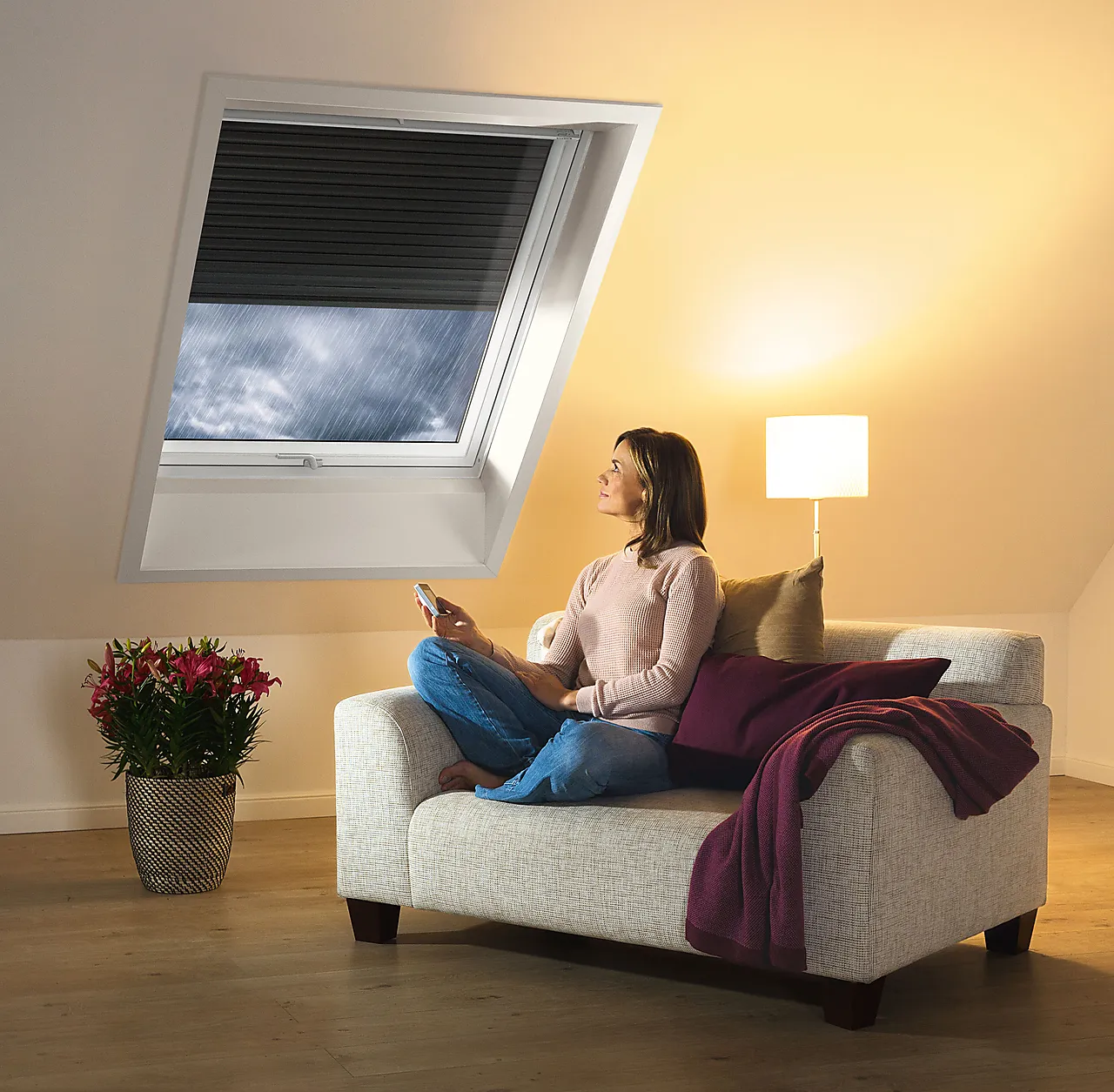 Utforing 66x118 cm 400 mm hvit pvc inkludert dampsperrekrave null - null - 3 - Miniatyr