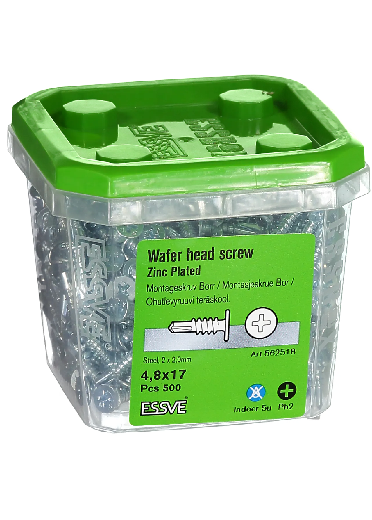 Montasjeskrue med borspiss 4,8 x 17 mm null - null - 2 - Miniatyr