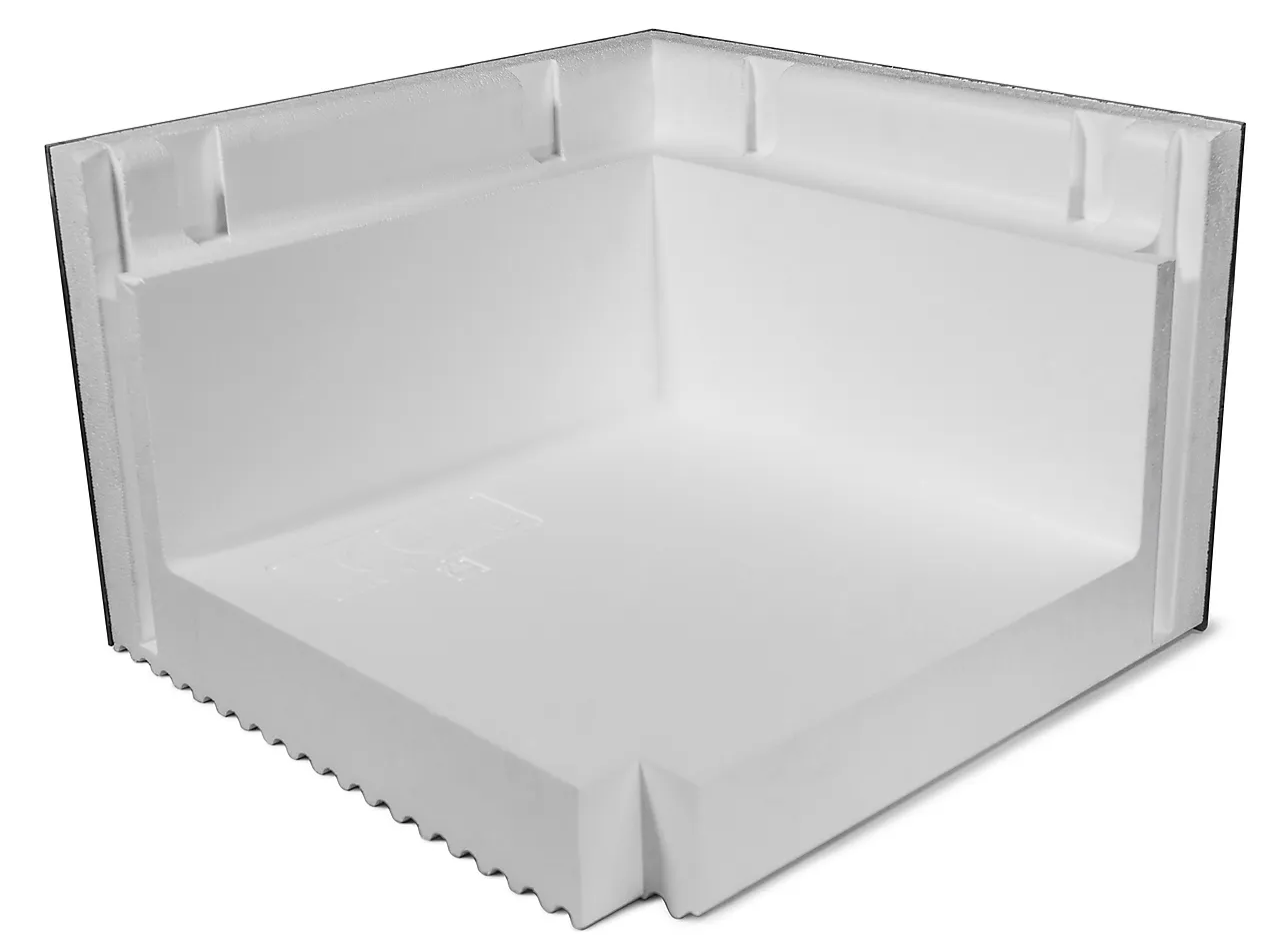 Fibercement L 600/600 JP200 hjørne