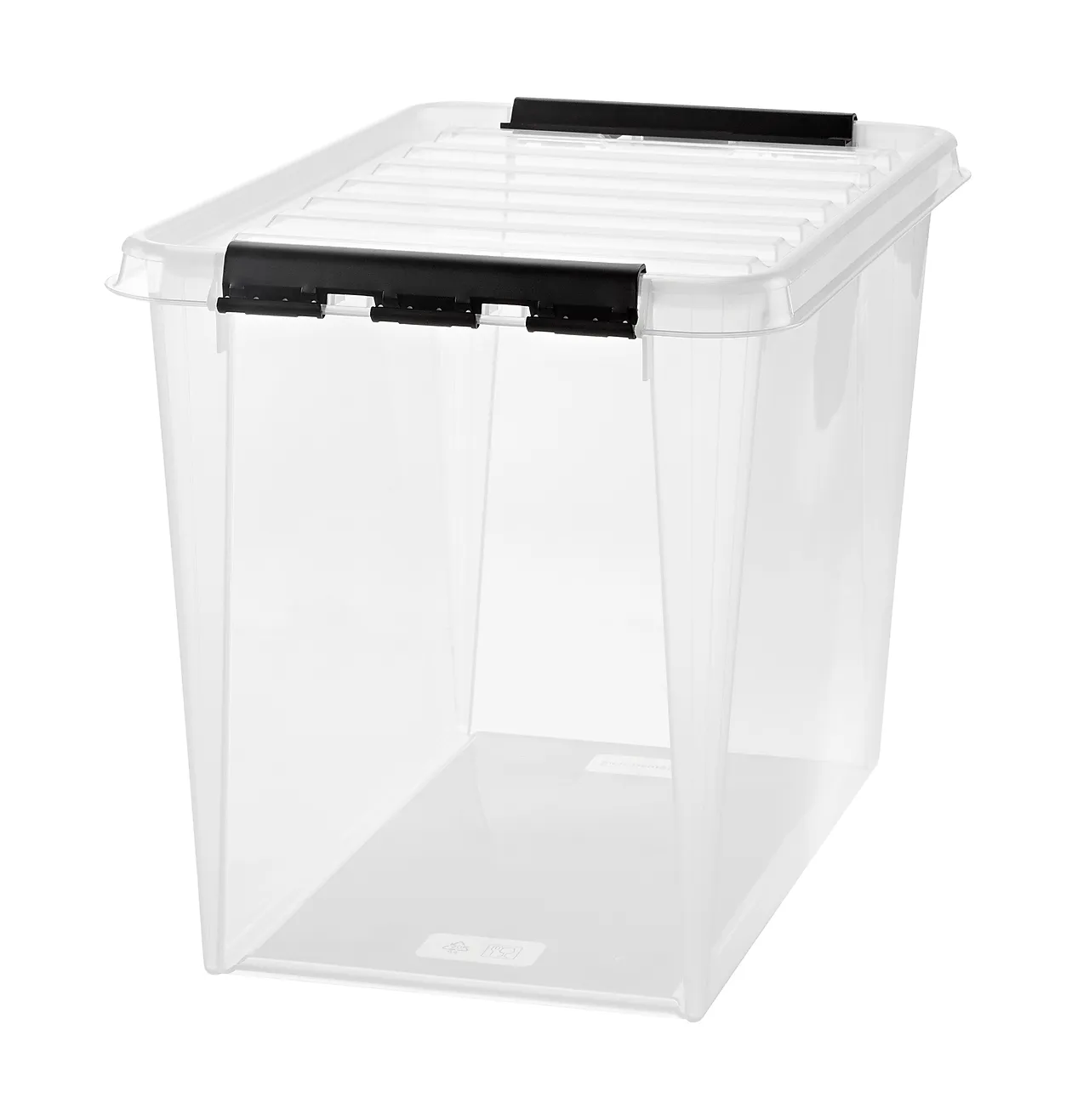 Oppbevaringsboks stor med lokk 60x40x43 cm Oppbevaringsboks stor med lokk 60x40x43 cm