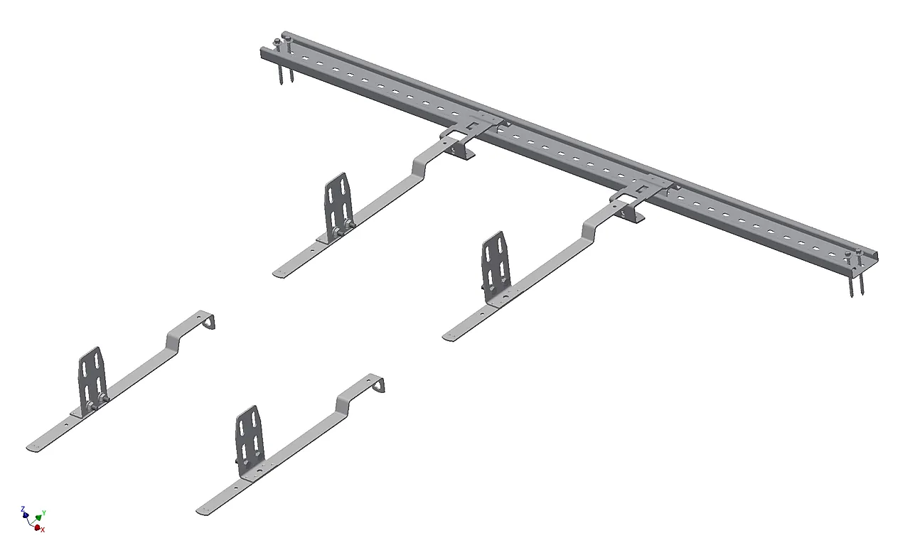 Takstige Innfestingspakke Tls I-37Ti Sort Powertek