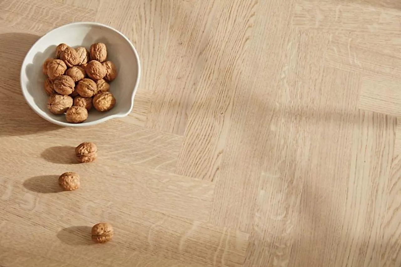 Boen Parkett prestige live matt lakk hvit natur null - null - 3 - Miniatyr