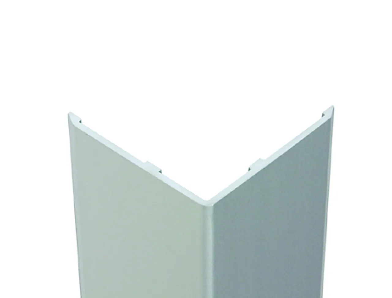 Sølv aluminium eloskert hjørnelist Sølv aluminium eloskert hjørnelist