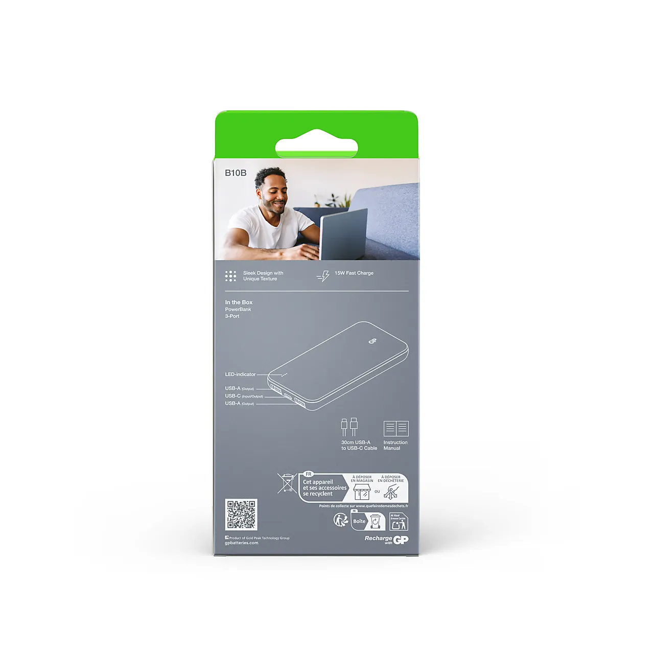 GP Powerbank Plus 10000mAh Black GP Powerbank Plus 10000mAh Black