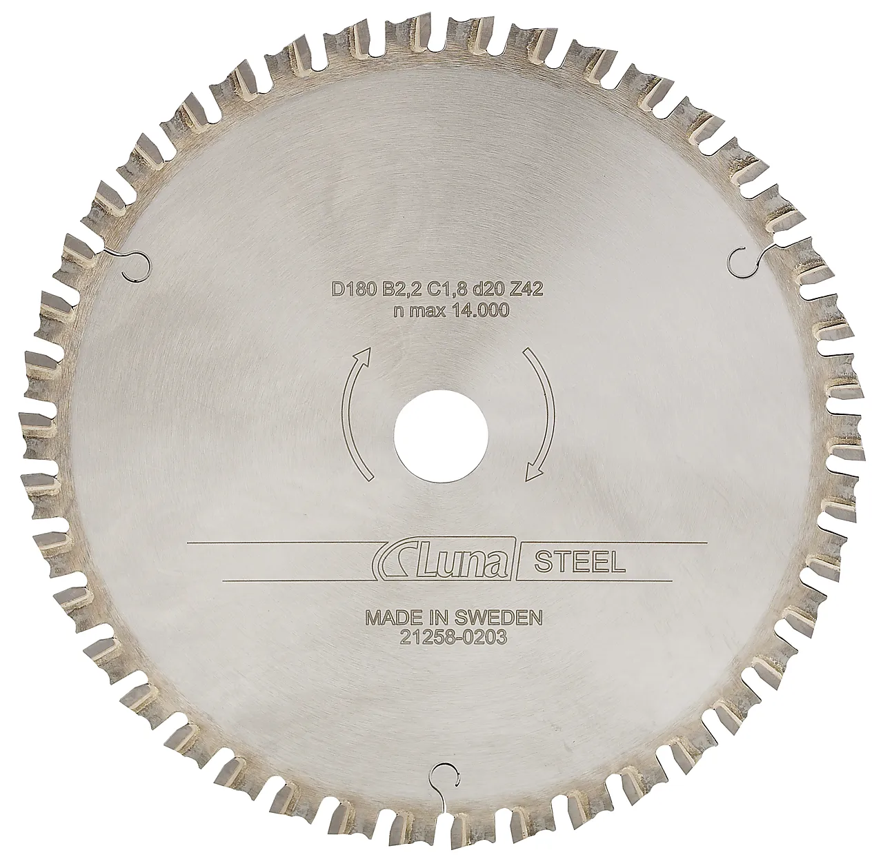 Sirkelsagblad hm steel 216x30 z48