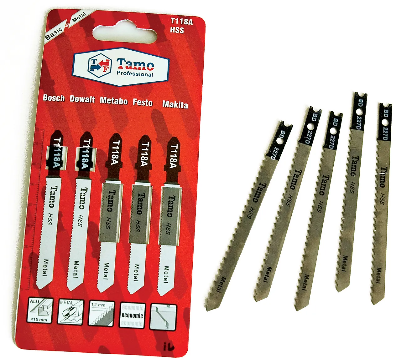 Stikksagblad metall 50 mm