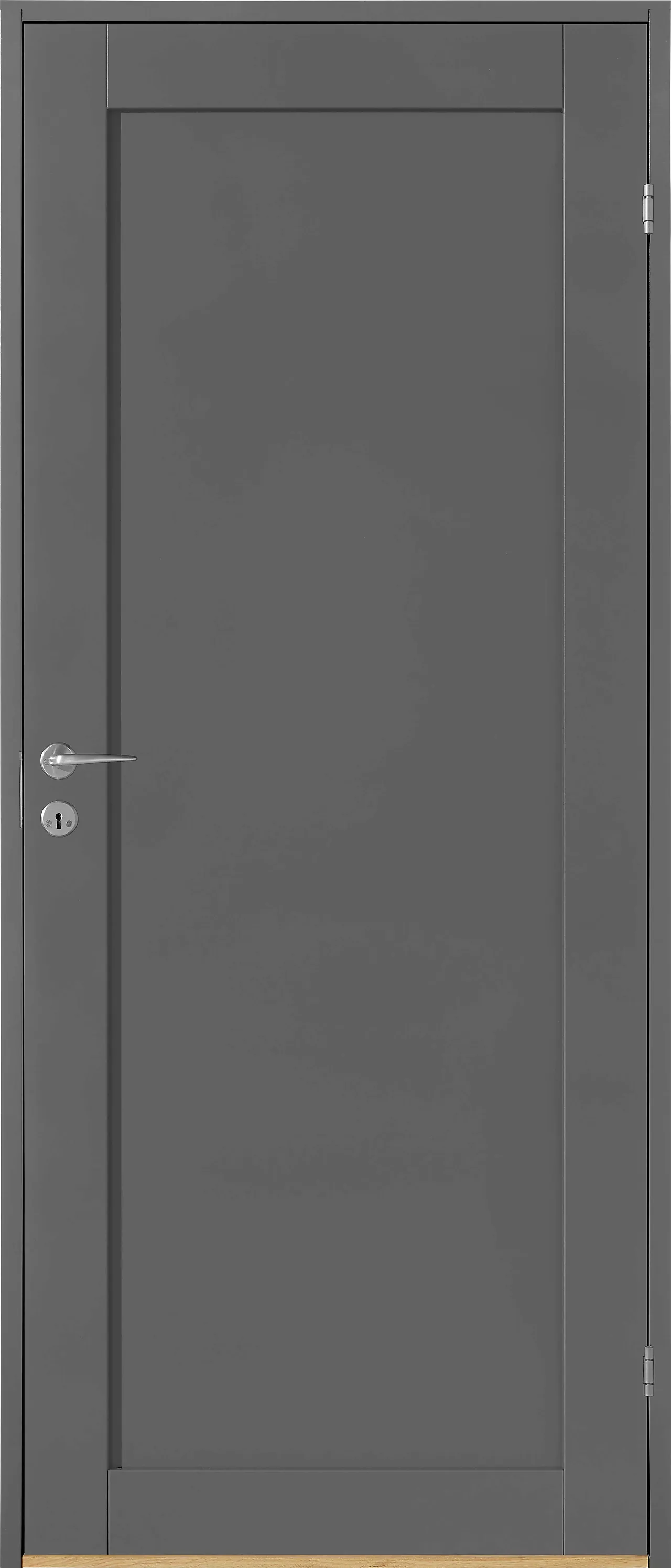 Innerdør ID Line 1 speil grå 100x200 cm