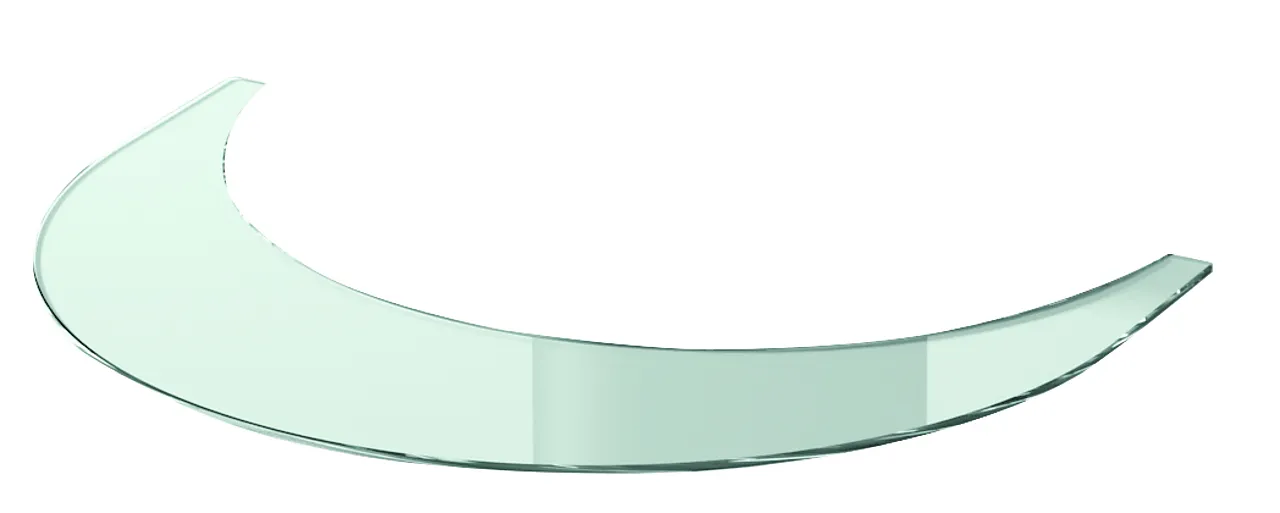 Gulvplate Klart glass til Peisovn Me Pedestal Gulvplate Klart glass til Peisovn Me Pedestal