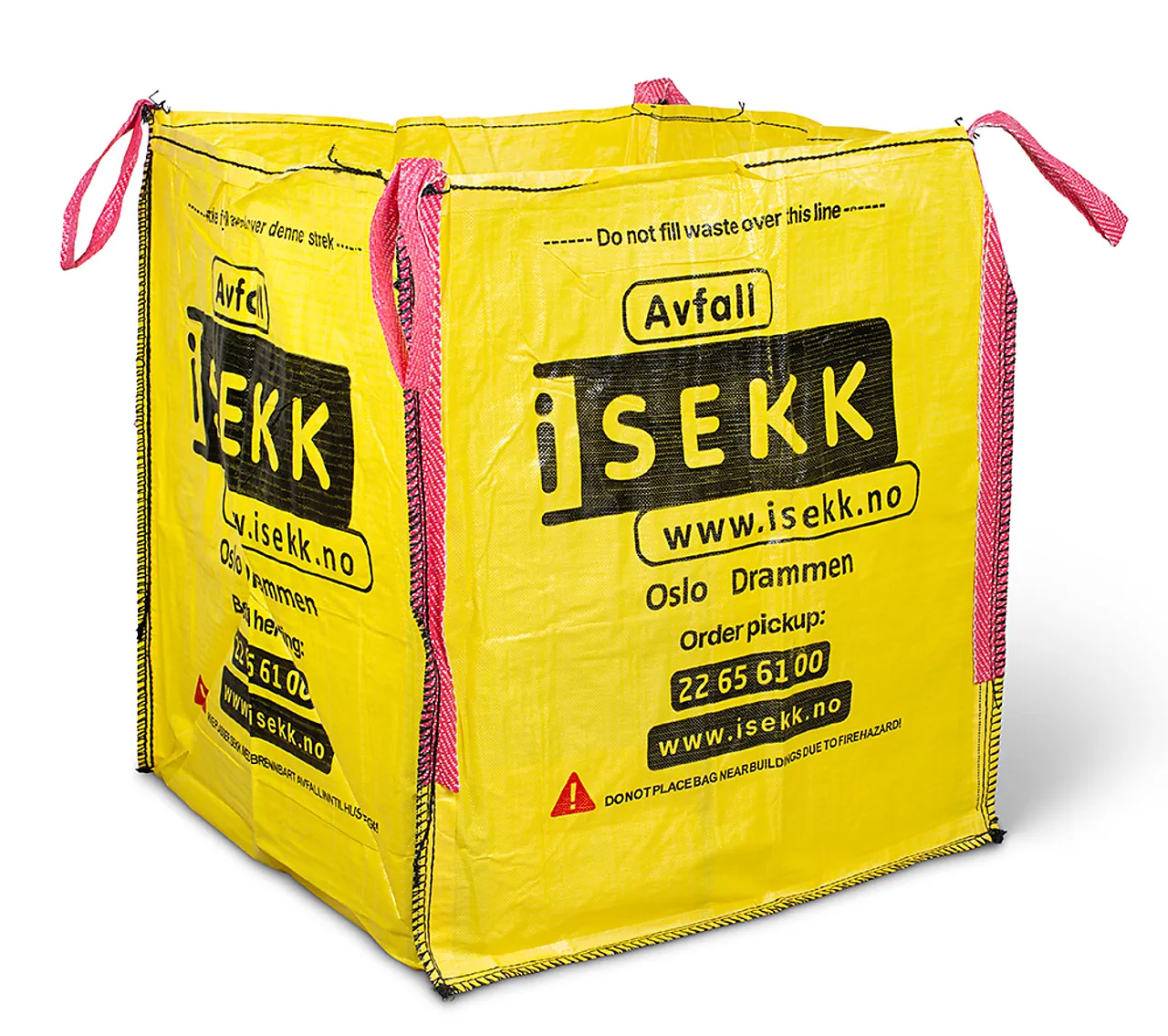 iSekk avfallssekk 1,3 tonn 0,8 m3 iSekk avfallssekk 1,3 tonn 0,8 m3
