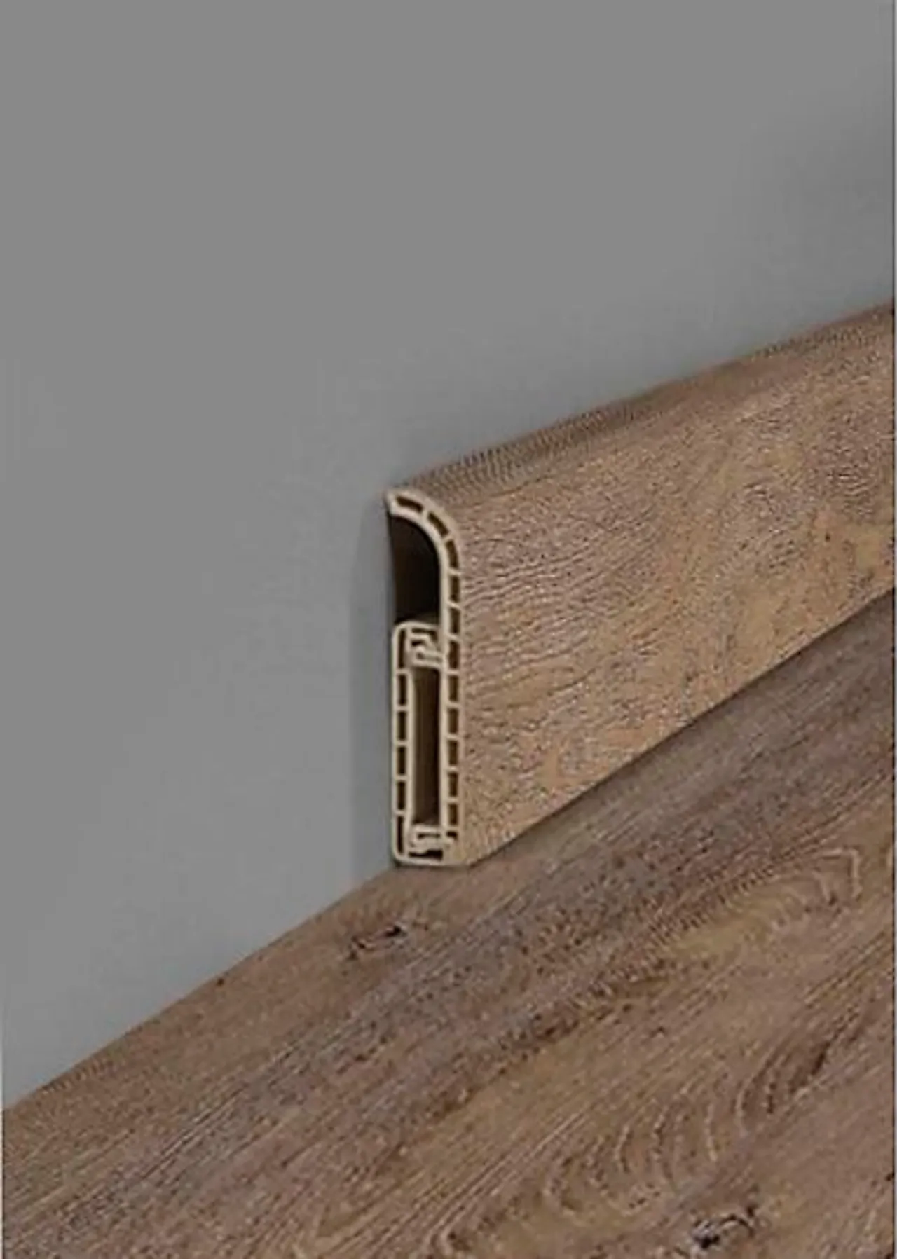 Gulvlist vinyl 2400x16x70 mm Desert design Gulvlist vinyl 2400x16x70 mm Desert design