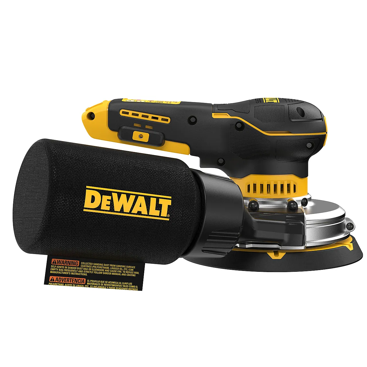 Eksentersliper 18V XR 150mm DCW230N  naken null - null - 2 - Miniatyr