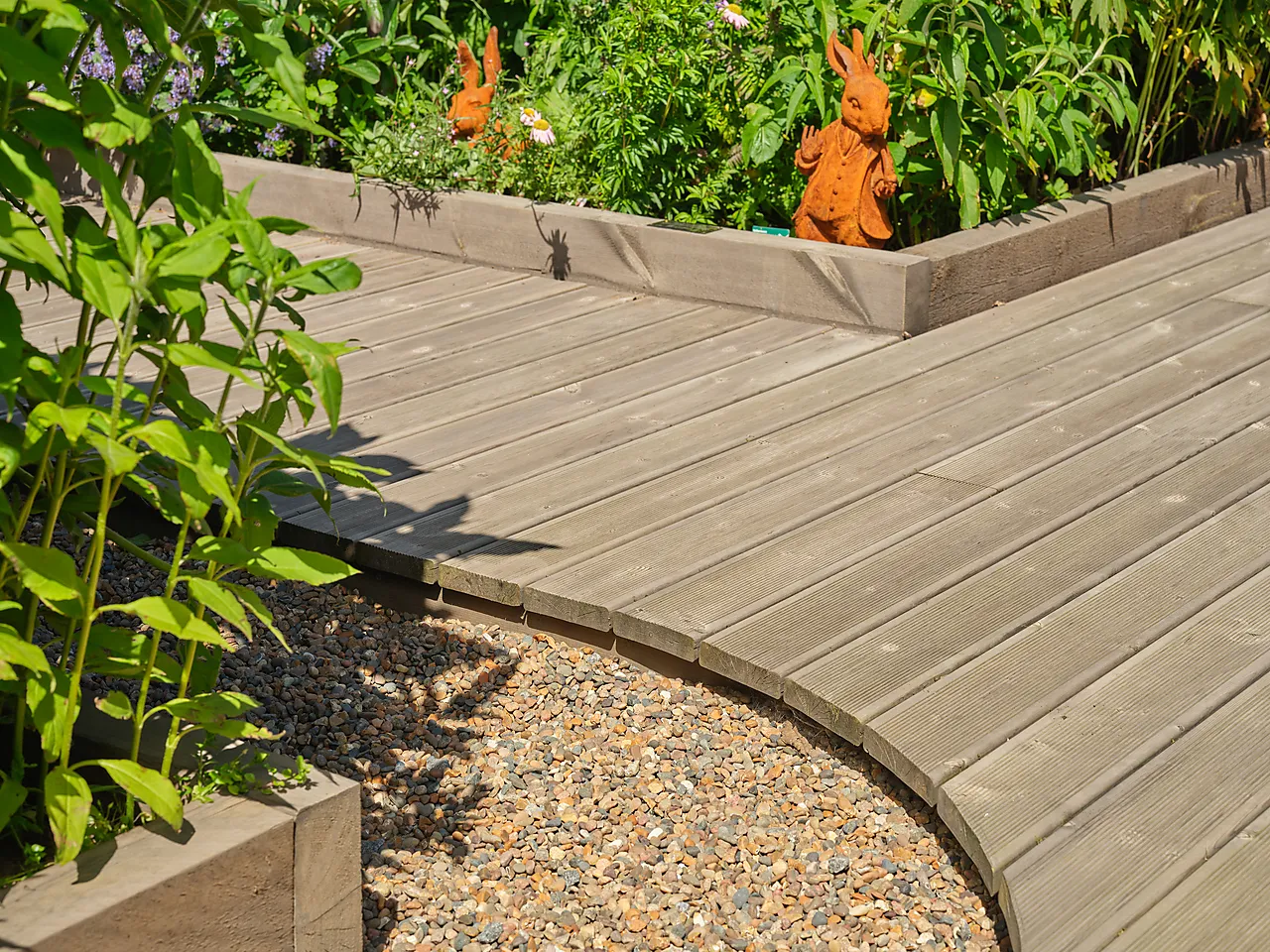 Terrassebord royalimpregnert natur furu rillet 28x145 mm null - 28x145 - 2 - Miniatyr