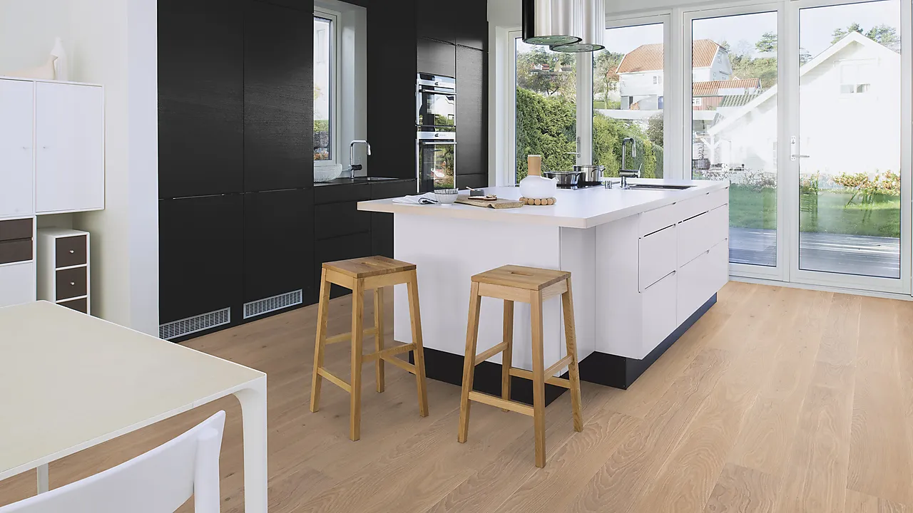 Parkett 1-stav Eik Coral Castle plank naturolje null - null - 2 - Miniatyr