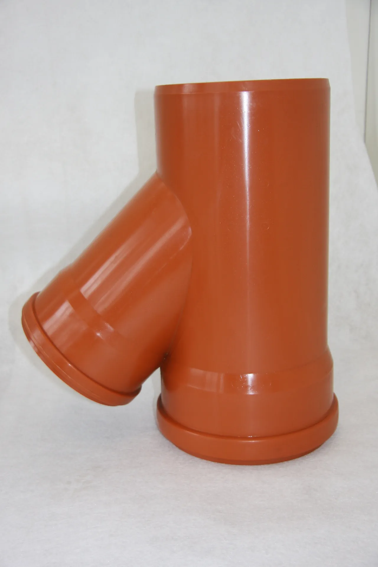 Grenrør avløp 160/160x45 PP brun